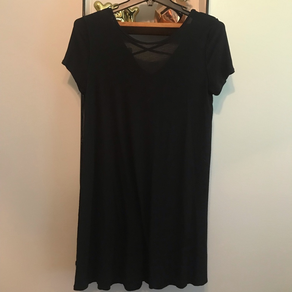 Black T-Shirt Dress